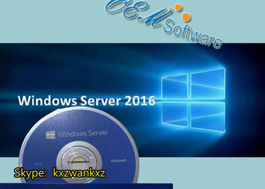 Spanish Package Windows Server 2016 Standard Key Std R2 Retail 64 Bit 16 Core