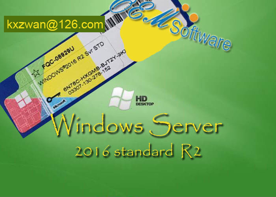 Full Version Windows Server 2016 Standard Key French Spanish Oem Pack