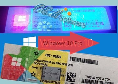 Upgrade Windows 10 Professional License Key Online Activation Win 10 Coa Sticker